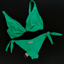 Wired Bra Cup D E Bikini Venere Emerald Green Brazilian Bottom