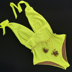 Swimsuit Dubai Venere Yellow Sirio Fluo