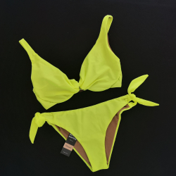 Wired Bra Cup D E Bikini Venere Yellow Sirio Fluo Bikini Bottom