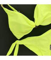 Wired Bra Cup D E Bikini Venere Yellow Sirio Fluo Brazilian Bottom